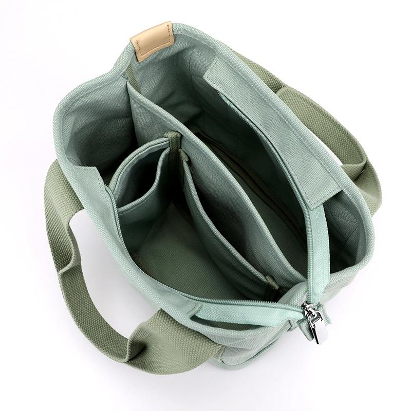 Multi Compartment Shoulder Bag - 3D Design - Pink