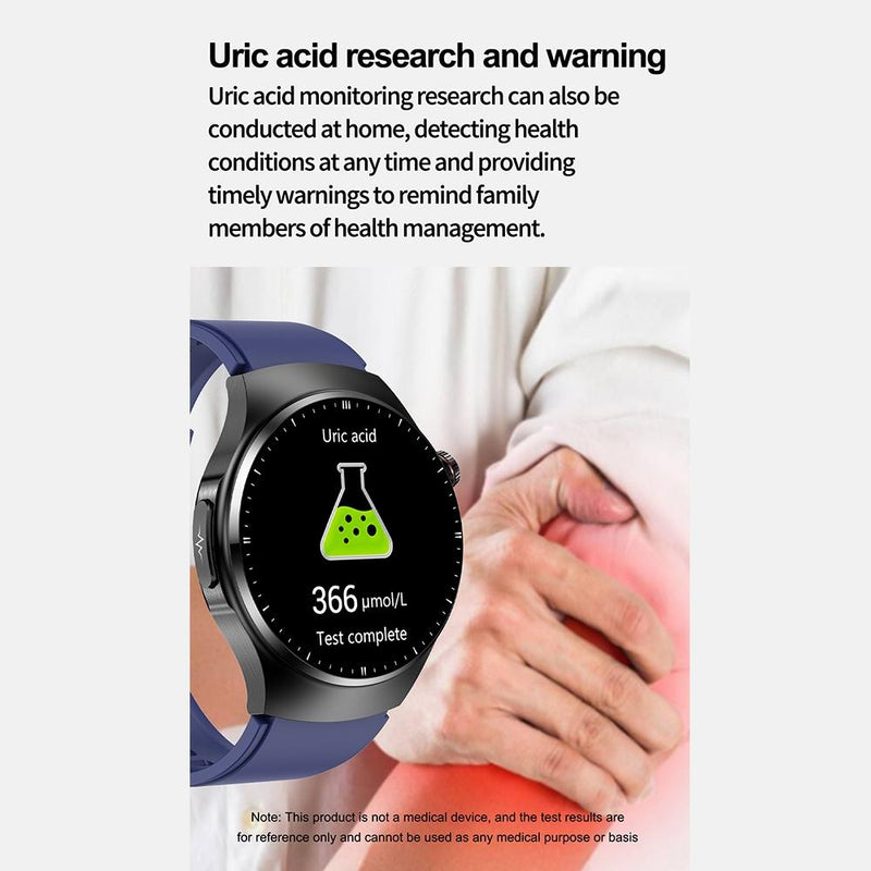 1.39 Inch Ip67 Waterproof Sports Health Monitoring Smart Bluetooth Calling Watch - Steel Black