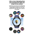 1.39 Inch Ip67 Waterproof Sports Health Monitoring Smart Bluetooth Calling Watch - Steel Black