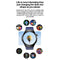 1.39 Inch Ip67 Waterproof Sports Health Monitoring Smart Bluetooth Calling Watch - Steel Black
