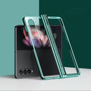 For Samsung Galaxy Z Fold4 5G Shockproof Pc Case - Full Coverage - Green