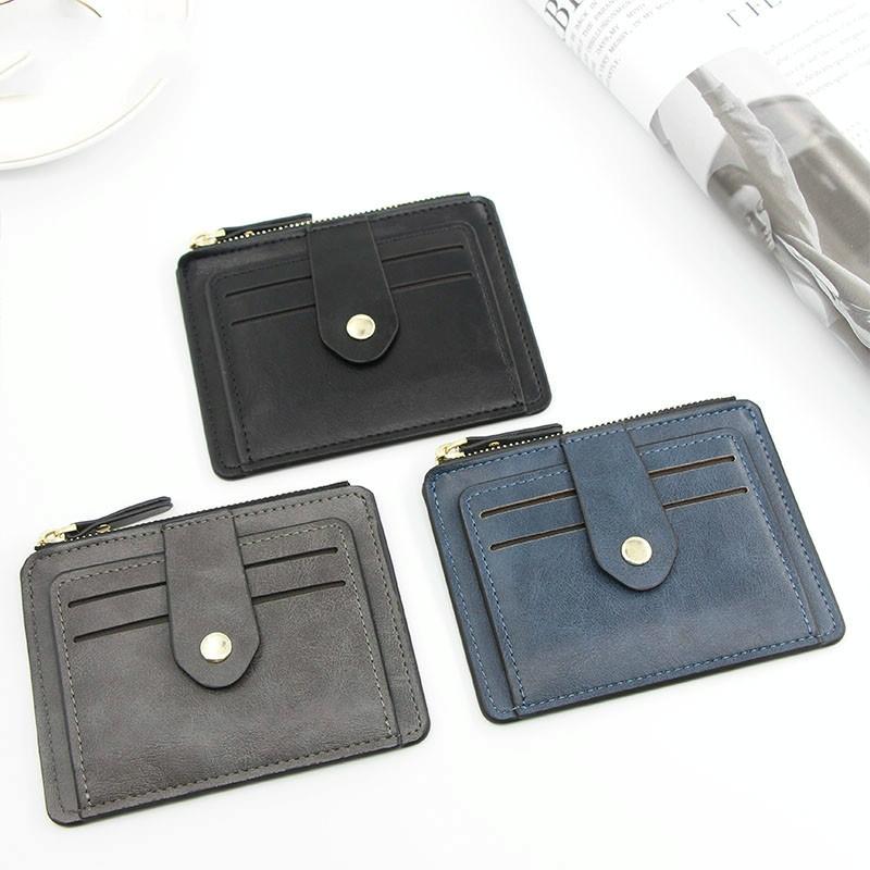 Multi Function Card Holder For Bank Certificates & Advertising Gifts - Gray