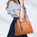 Large Capacity 3-In-1 Diagonal Handbags In Pink Pu Leather