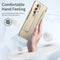 For Samsung Galaxy Z Fold4 5G Folding Case With Integrated Hinge - Blue