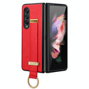 For Samsung Galaxy Z Fold4 5G Leather Shockproof Case