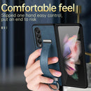 For Samsung Galaxy Z Fold4 5G Leather Shockproof Case