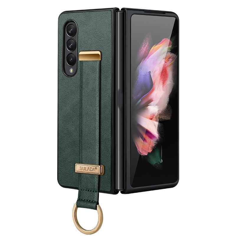 For Samsung Galaxy Z Fold4 5G Leather Shockproof Case