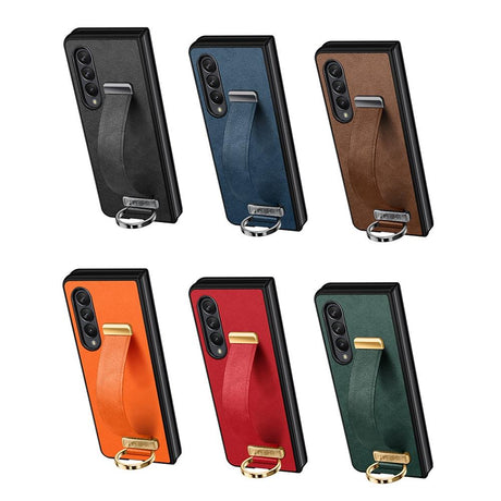 For Samsung Galaxy Z Fold4 5G Leather Shockproof Case