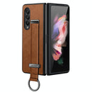 For Samsung Galaxy Z Fold4 5G Leather Shockproof Case