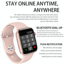 1.75 Inch Full Screen Ip67 Waterproof Smart Watch Support Sleep Monitor / Heart Rate Monitor / Bluetooth Call - Blue