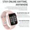 1.75 Inch Full Screen Ip67 Waterproof Smart Watch Support Sleep Monitor / Heart Rate Monitor / Bluetooth Call - Blue