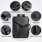 Waterproof Expandable Hard Shell Backpack with Usb Charging - Large Capacity Black - 162 Deep Gray