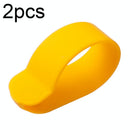 2pcs Silicone Scooter Accelerator Dial Cover for Xiaomi M365 / 1s / Pro / Max G30 / Es2 - Yellow