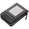 Multi Slot Short Card Holder With Zipper Coin Purse Pu Leather - Coffee