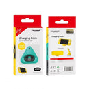 2-Pack Portable Triangle Charger For Nintendo Switch / Lite - Coral Red