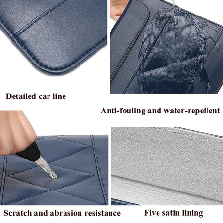 13-14 Inch Thin & Light Microfiber Leather Notebook Liner Bag for Computers - Gray