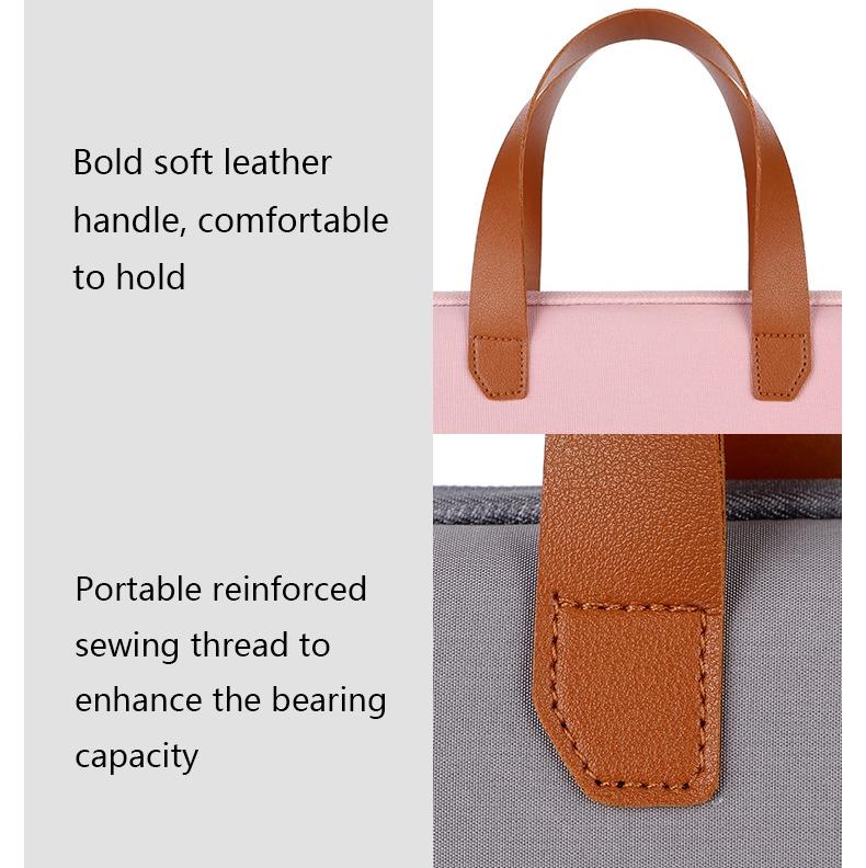 Lightweight Laptop Liner Bag - Fits 15 / 15.4 / 15.6 Inch - Portable - Purple