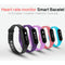 Bluetooth Smart Bracelet With Heart Rate Monitor And Sleep Tracker - Orange