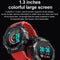 1.3 Inch Colour Round Screen Sport Smart Watch Support Heart Rate / Multi-Sports Mode - Pink
