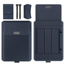 11 / 12 Inch 4-in-1 Computer Bracket Liner and Storage Bag - Dark Blue
