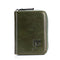 Men'S Leather Card Holder Casual Driver License Wallet - Brown