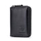 Men'S Leather Card Holder Casual Driver License Wallet - Brown