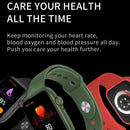 1.75 Inch Tft Screen Smart Watch Support Blood Pressure Monitoring / Sleep Monitoring - Pink