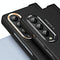 For Samsung Galaxy Z Fold4 5G Skin Feel Contact Lens Case - Transparent