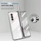For Samsung Galaxy Z Fold4 5G Full Body Phone Case with Integrated Hinge and Pen Slot - Transparent