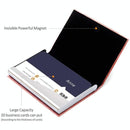 Stainless Steel Card Holder Sleek Business Accessory - Gray