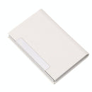 Stainless Steel Card Holder Sleek Business Accessory - Gray