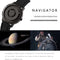 Bezel-free Magnetic Ball Watch - Men Design - Silver Net Strip