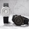 Bezel-free Magnetic Ball Watch - Men Design - Silver Net Strip