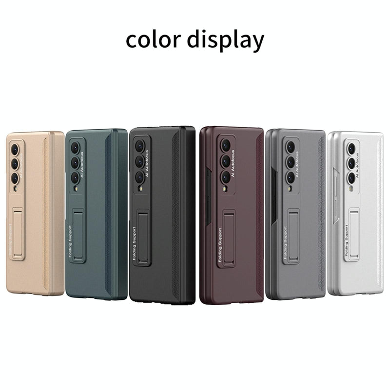 For Samsung Galaxy Z Fold4 5G Magnetic Fold Case - Full Coverage - Silver
