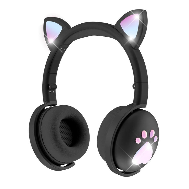7.1 Surround Sound Cat Ear Gaming Headset With Mic - Green