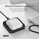 3 In 1 Portable Wireless Charger For Iphone Airpods And Iwatch - Silver
