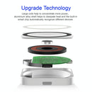 3 In 1 Portable Wireless Charger For Iphone Airpods And Iwatch - Silver