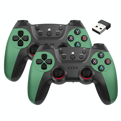 2.4g Wireless Controller for Pc Linux Android Tvbox - Supports Dual Connection - Mountain Blue