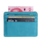 Lizard Pattern Pu Leather Card Holder Compact Bank Card Set - Orange