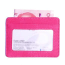 Lizard Pattern Pu Leather Card Holder Compact Bank Card Set - Orange