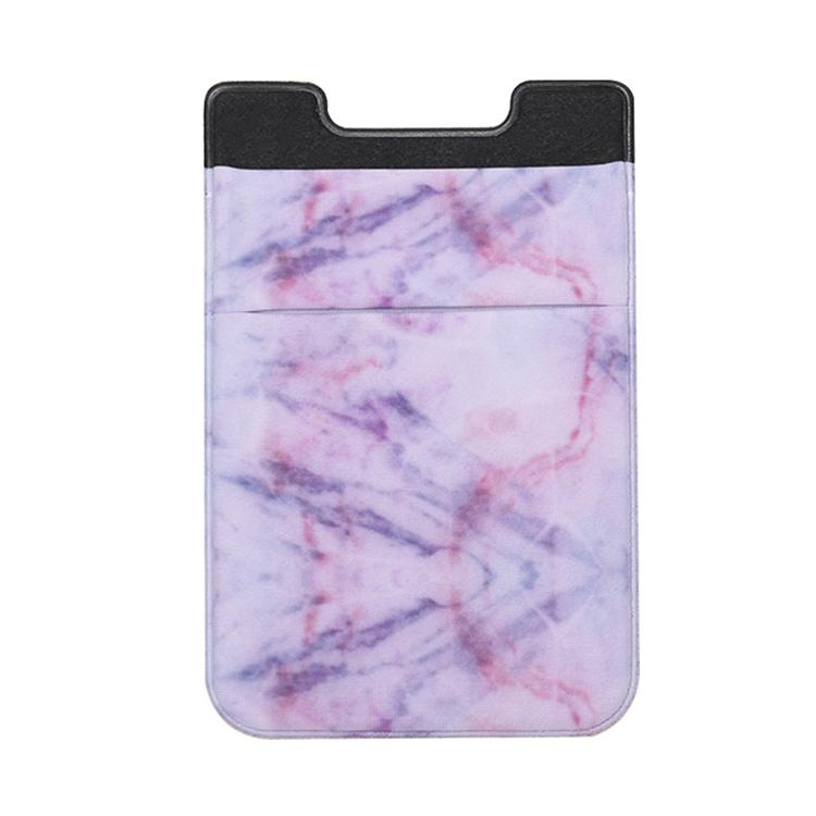 Marble Road Stretch Phone Card Holder Sticky Clip - Black