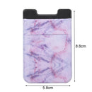 Marble Road Stretch Phone Card Holder Sticky Clip - Black