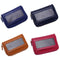 Multi Position Zipper Organ Card Holder Versatile Business Accessory - Deep Blue