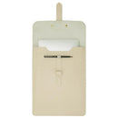 3-in-1 Waterproof Leather Laptop Liner Bag - 14 Inches - Avocado Green