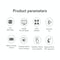Waterproof Smartwatch With Colour Screen - Ipx67 - Pink