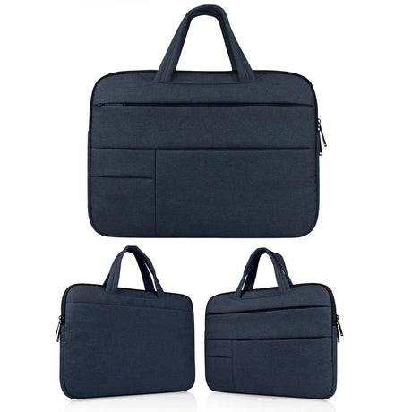 14 Inch Laptop Tablet Bag With Multiple Pockets And Soft Handle - Pink