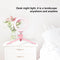 6.2 Led Ring Light With Usb 3 Modes Dimmable Cold Shoe Tripod Mount - Pink