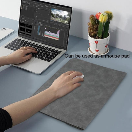 13.3 / 14 Inch Slim Tablet Case with Magnetic Suction for Laptops - Gray