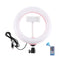 7.9 Dual Colour Led Ring Light With Usb Dimmable For Vlogging And Photography