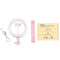 7.9 Led Ring Light With Tripod And Phone Clamp - 3 Modes Dimmable Dual Colour Temperature